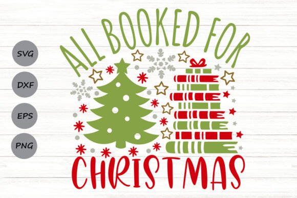 All Booked for Christmas SVG: An Embroidery Review