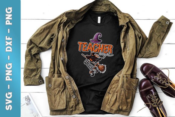 Halloween Teacher Life Witch SVG: A Spooky Delight