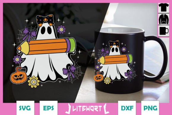 Review: Floral Halloween Teacher Mrs Smith SVG