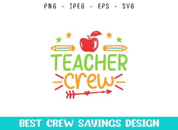 School Teacher Crew Saying SVG Designs Review