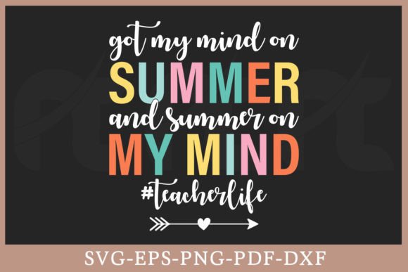 Summer on My Mind Teacher Life SVG Review