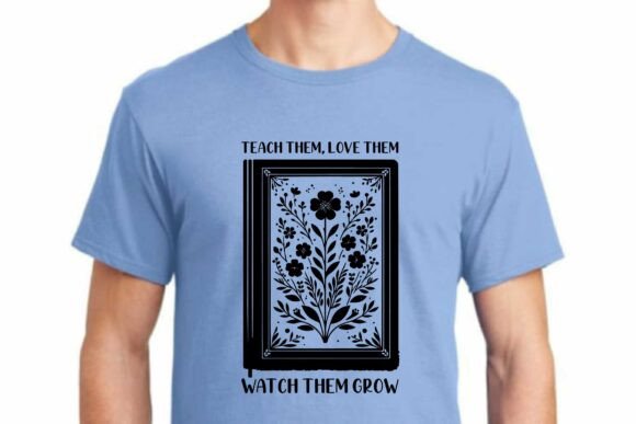 Teacher Boho Flowers SVG PNG Sublimation