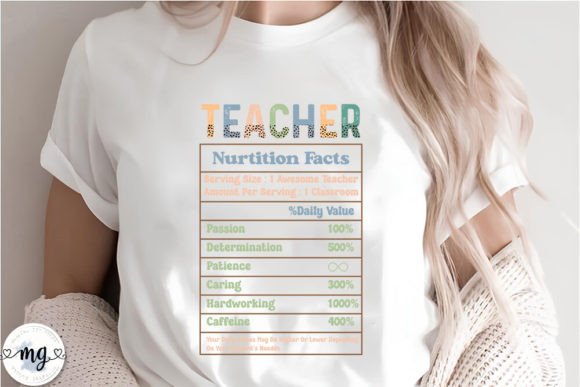 Teacher Nutrition Facts SVG: An Embroidery Review